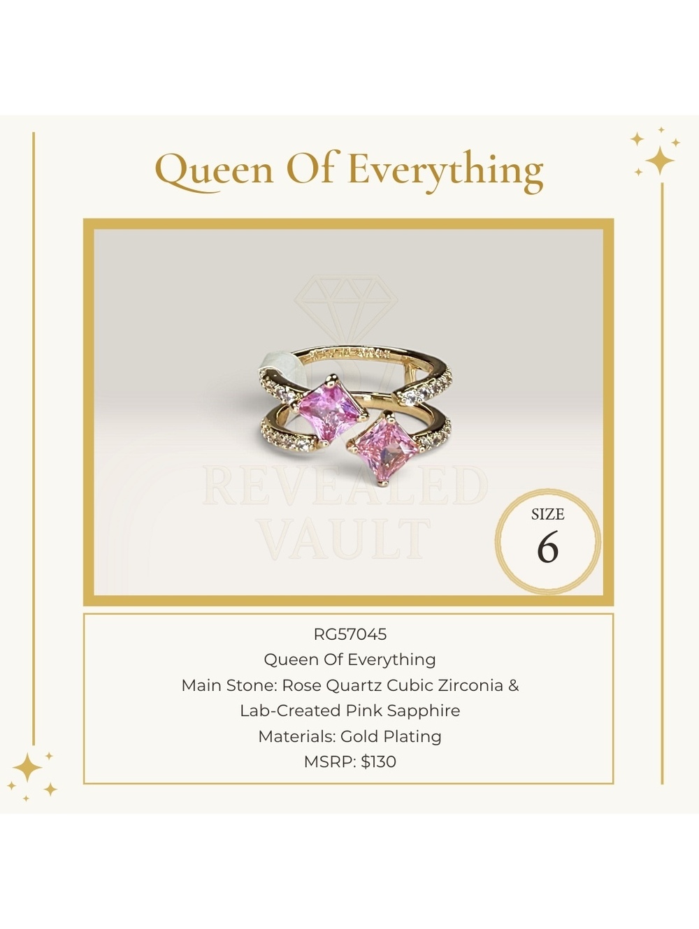 Queen Of Everything - Size 6 - OG